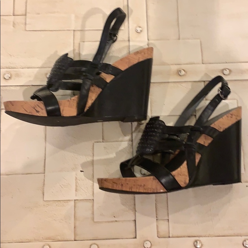 Wedged sandal